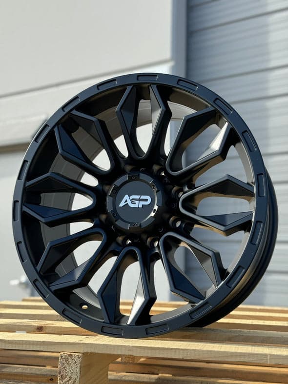 AGP 20x9 AGP HD 304 8x180 Matte Black (+0mm)