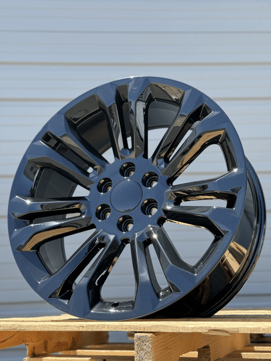 AGP 22x9 Style "130" 6x139.7 6x5.5 Gloss Black (+28mm)