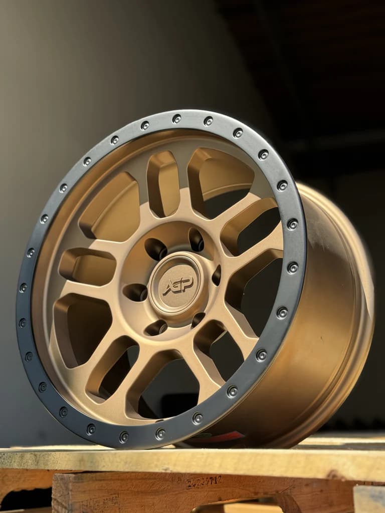 AGP 17x9 AGP TRUX 301 6x139.7 6x5.5 Bronze w/Black ring (-12mm)