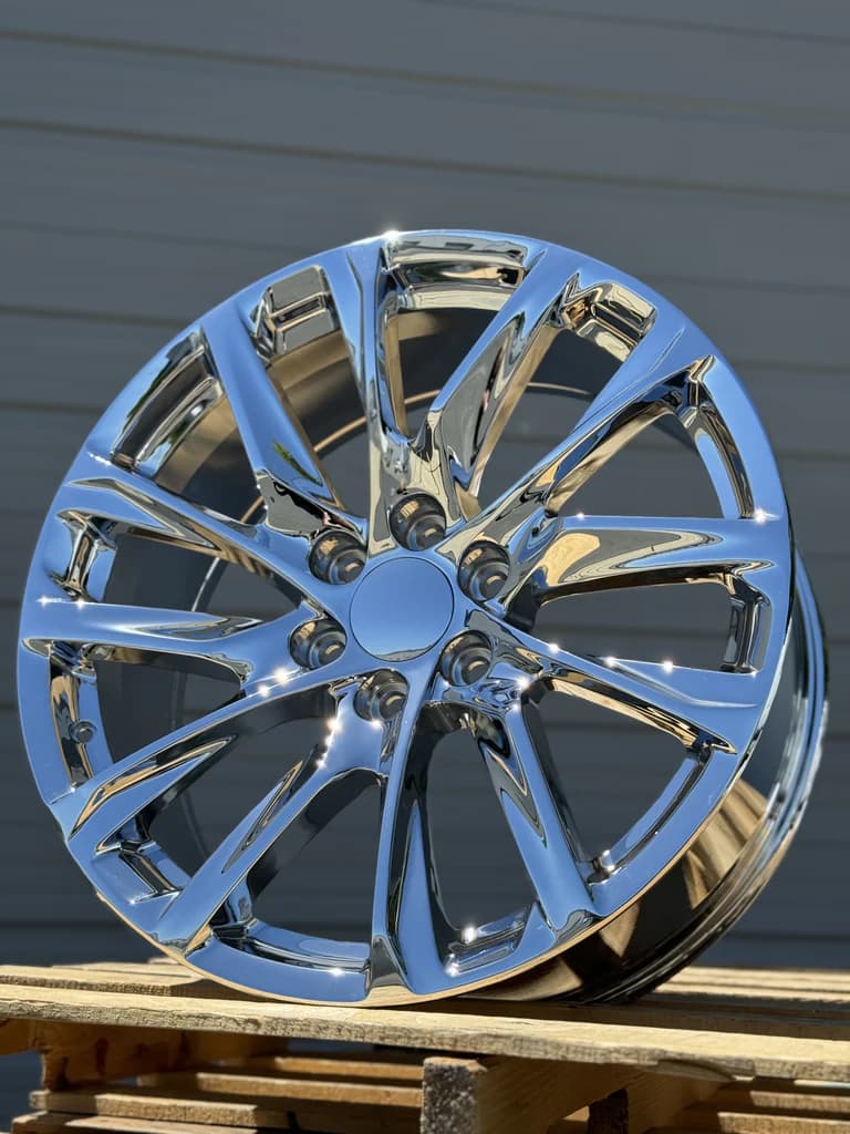 AGP 22x9 SSX Style 106 6x139.7 6x5.5 Chrome (+28mm)