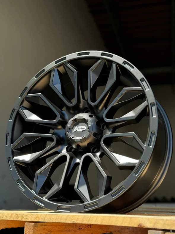 AGP 20x9 AGP HD 304 5x127 5x5 Flat black (-12mm) wheel