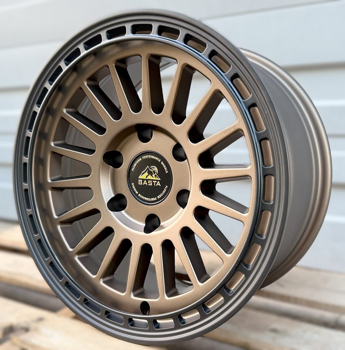 BASTA 17x8.5 Basta RF3 6x139.7 Bronze w/Black ring (+0mm)