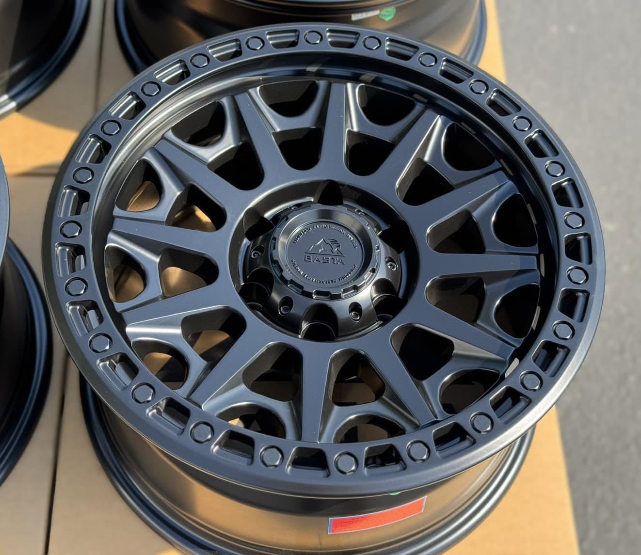 BASTA 17x8.5 Basta RF2 6x135 Flat Black (+18mm)