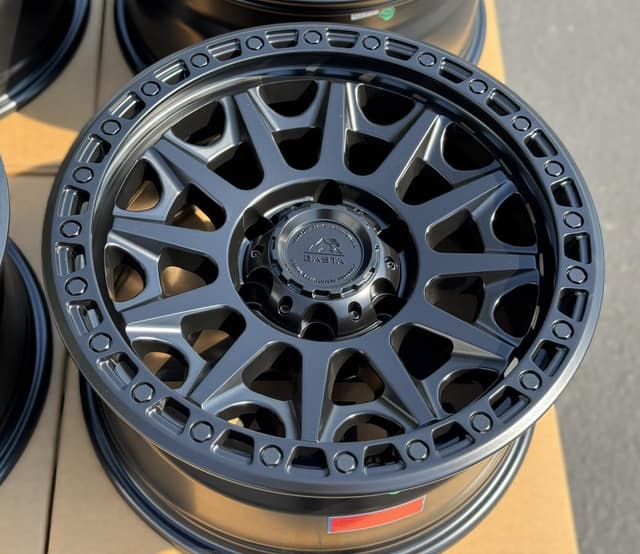 BASTA 17x8.5 Basta RF2 6x135 Flat Black (+18mm) wheel