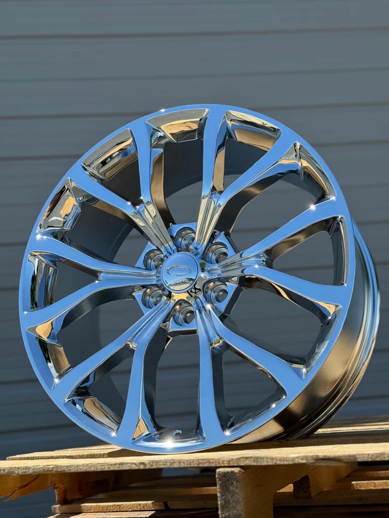 AGP 22x9.5 Style "125" 6x135 Chrome (+40mm)