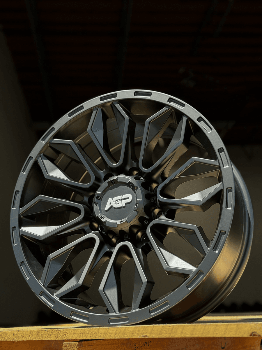 AGP 20x9 AGP HD 304 8x170 Matte Black (+0mm)